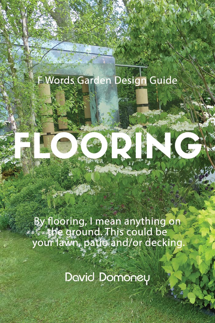 F Words garden design guide: flooring, fencing and features no 1