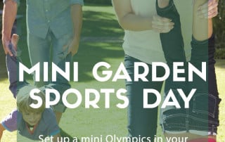 mini garden sports day