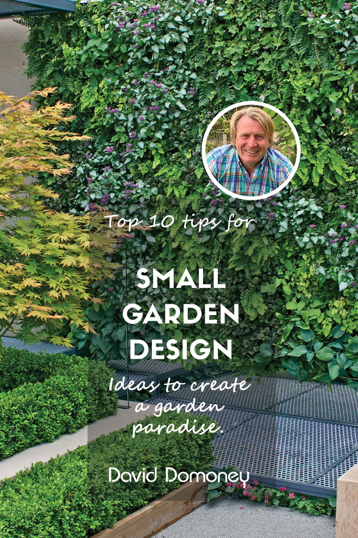 Top 10 tips for small garden design