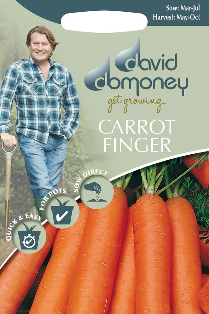 Get growing Mr. Fothergill’s Carrot Finger