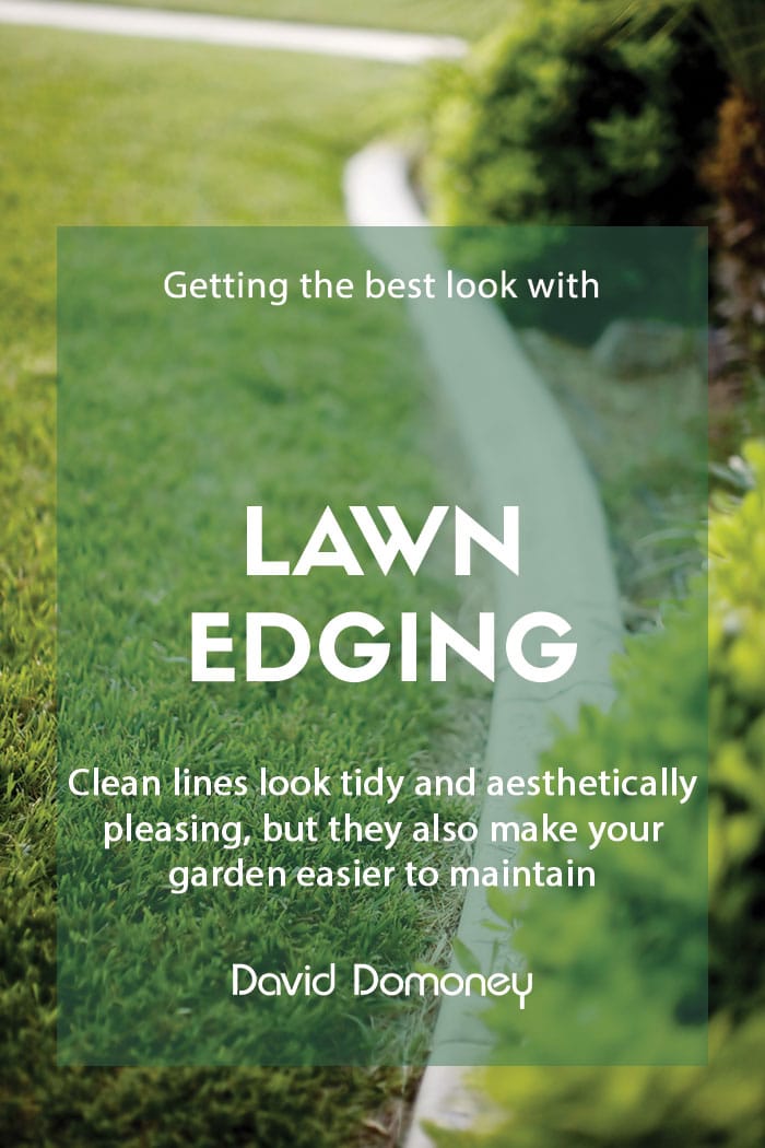 Getting the best look with lawn edging