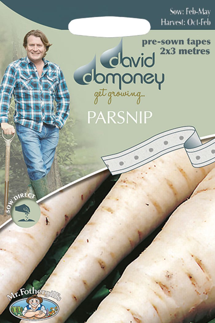 Get growing Mr Fothergill’s Parsnip Tape