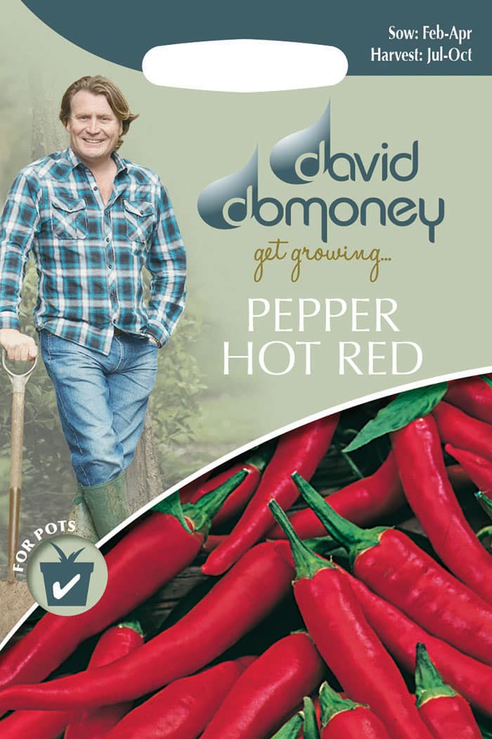 Get growing Mr. Fothergill’s Pepper Hot Red