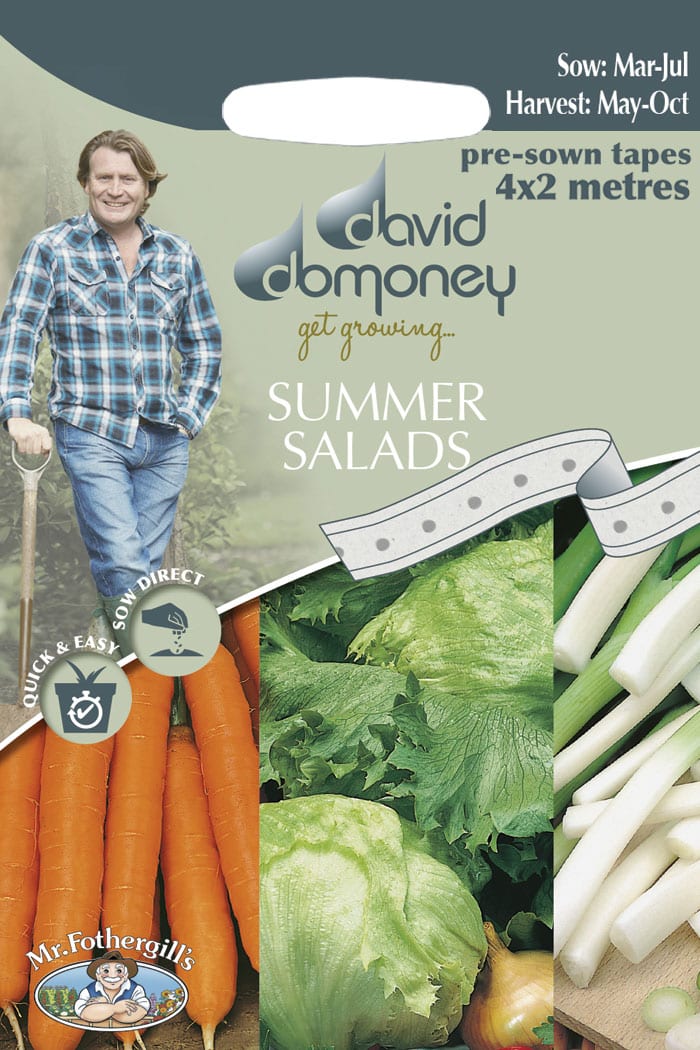 Get growing Mr Fothergill’s Summer Salads