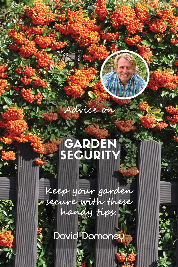 Security Hints and Tips for your Garden