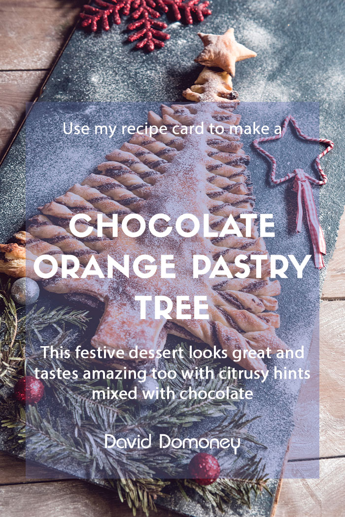 Chocolate Orange Pastry Tree Recipe