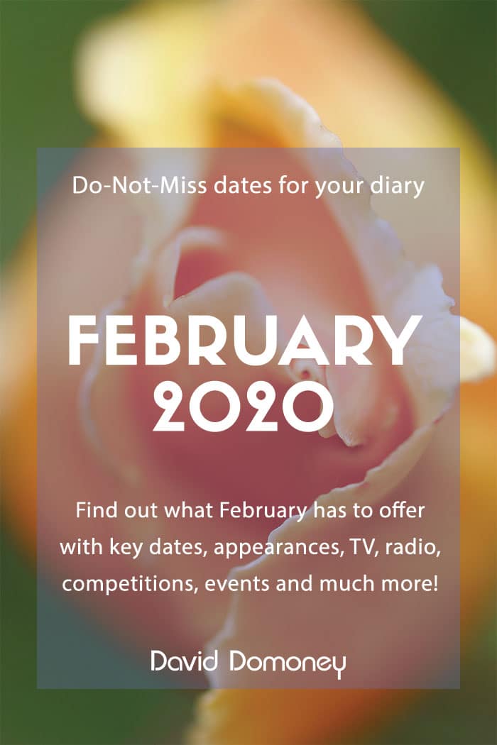 Dates for the diary – February