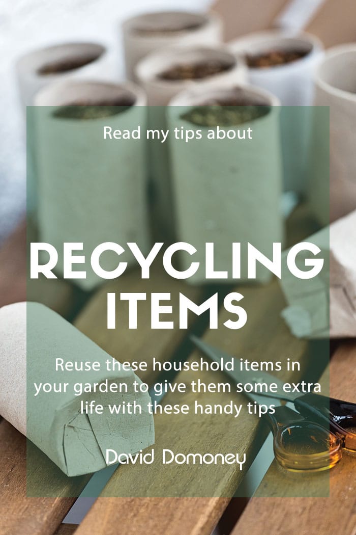 recycling reusing household items