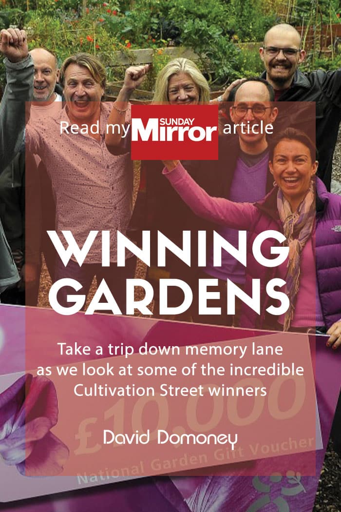 Sunday Mirror article: Winning gardens