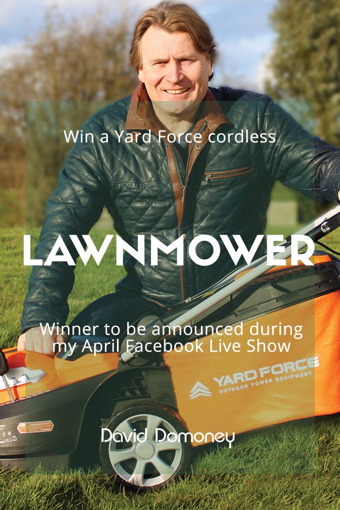 Win a Yard Force Cordless Lawn Mower – Winner announced on Facebook Live!