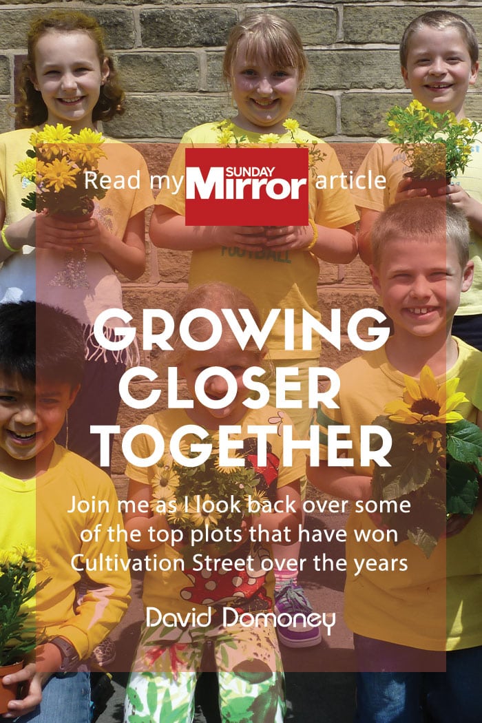 Sunday Mirror article: Growing closer together