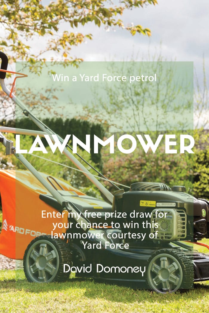 Win a Yard Force 41cm Petrol Lawnmower