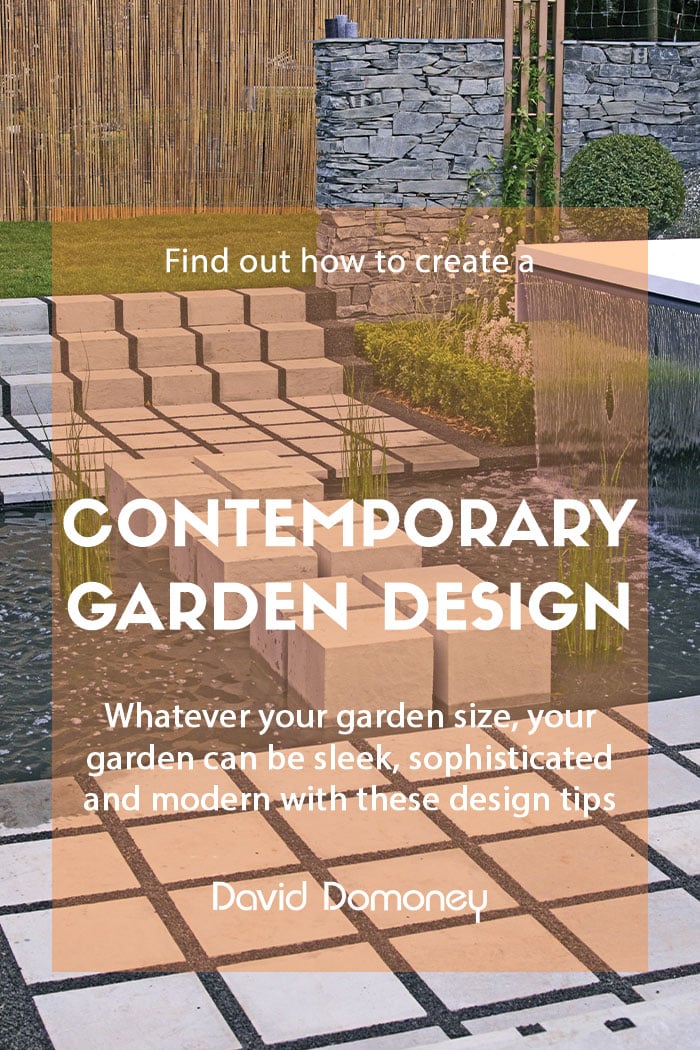 Creating a contemporary garden design