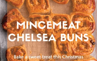 December recipe Mincemeat Chelsea buns