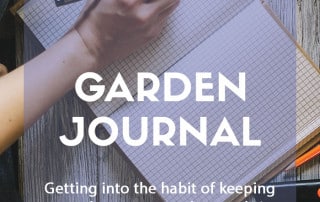 Creating a garden journal