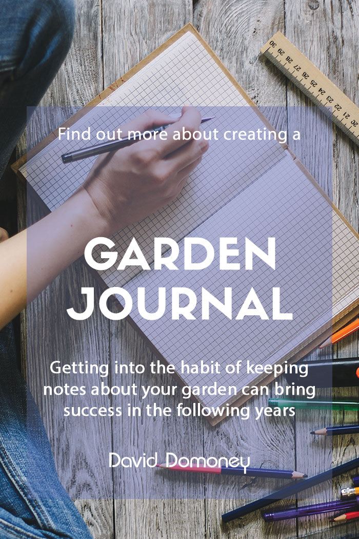 Starting a garden journal