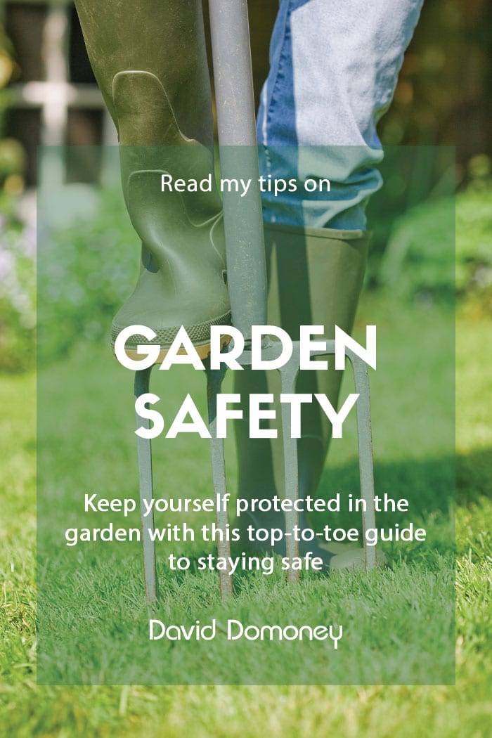 Top tips for safety and protection in the garden