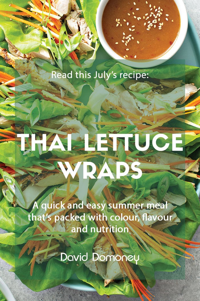 July recipe: Thai lettuce wraps