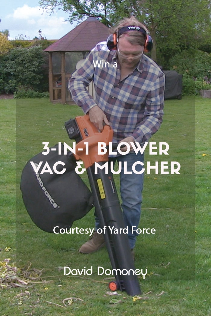 Win a Yard Force 3-in-1 Blower Vacuum and Mulcher