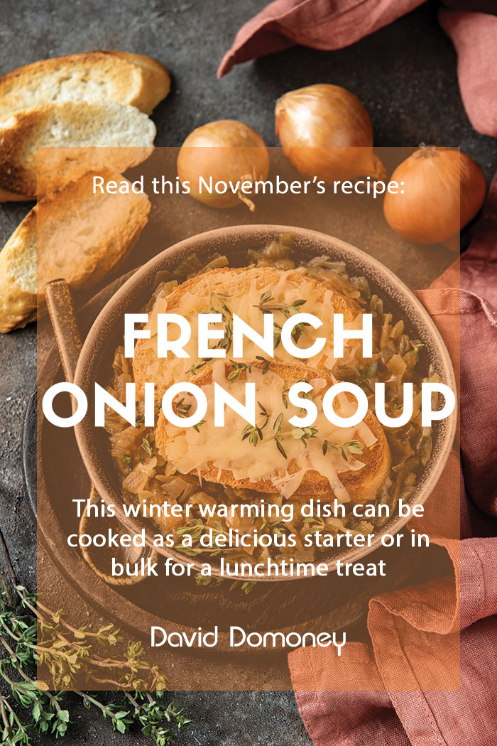 November recipe: French onion soup