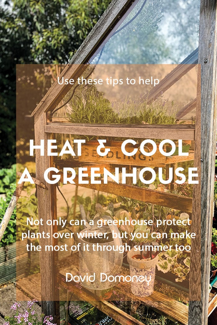 Ways to heat and cool a greenhouse