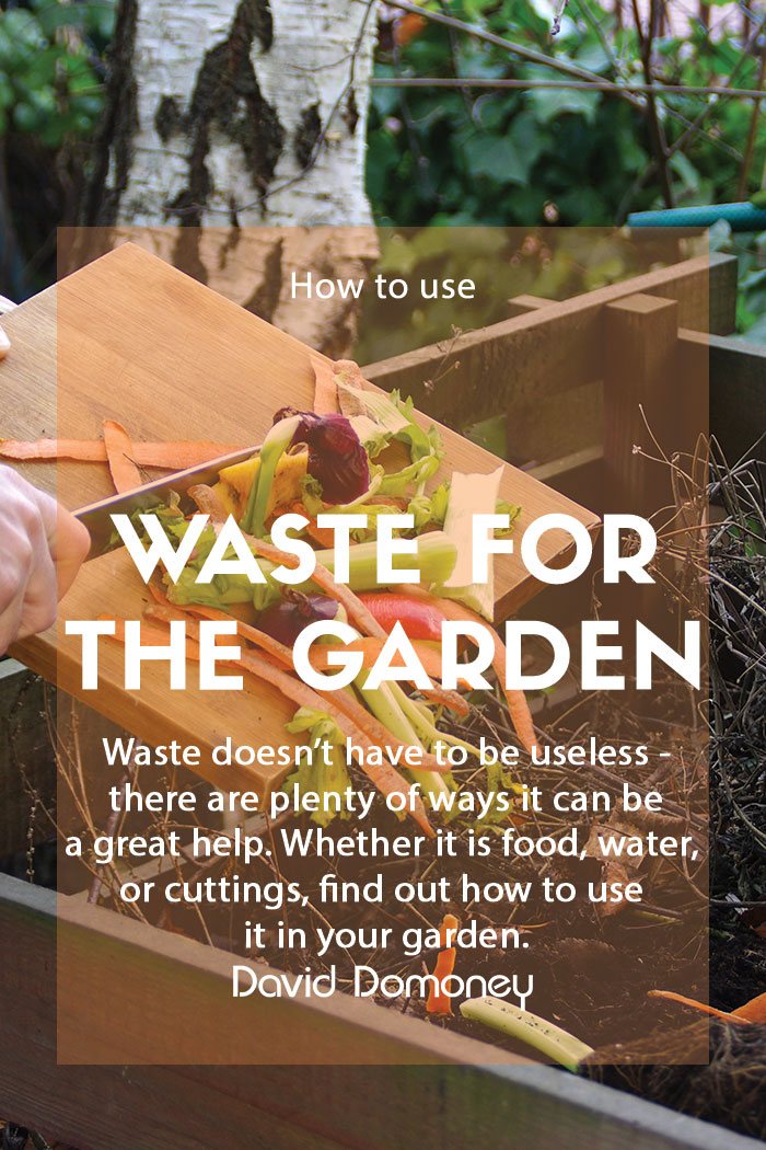 How to use waste for the garden