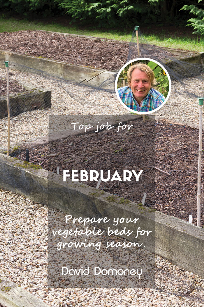 Prepare vegetable beds for growing season